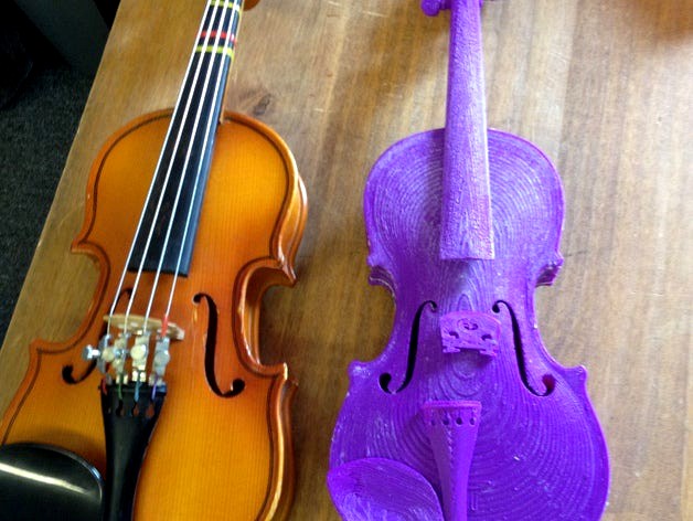 1/16 sized Violin by micahAF
