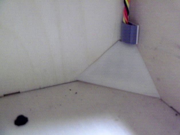 Replicator Corner Hole Plug by DDStarkey