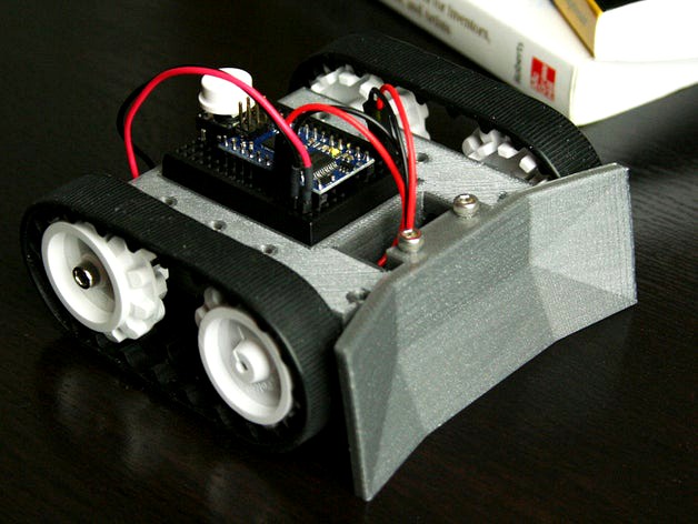 SketchUp Mini Sumo Robot by bwevans