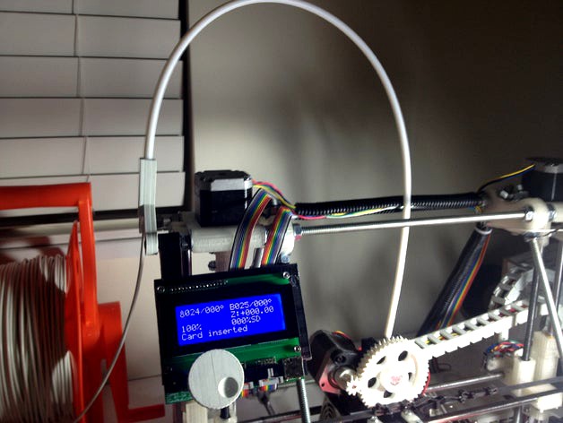 Filament Guide Tube Guide by Mrrocketman