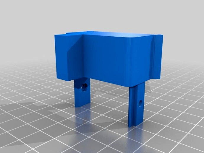 Ordbot Hadron - Endcap for makerslide, Z axis Right hand side by gazob