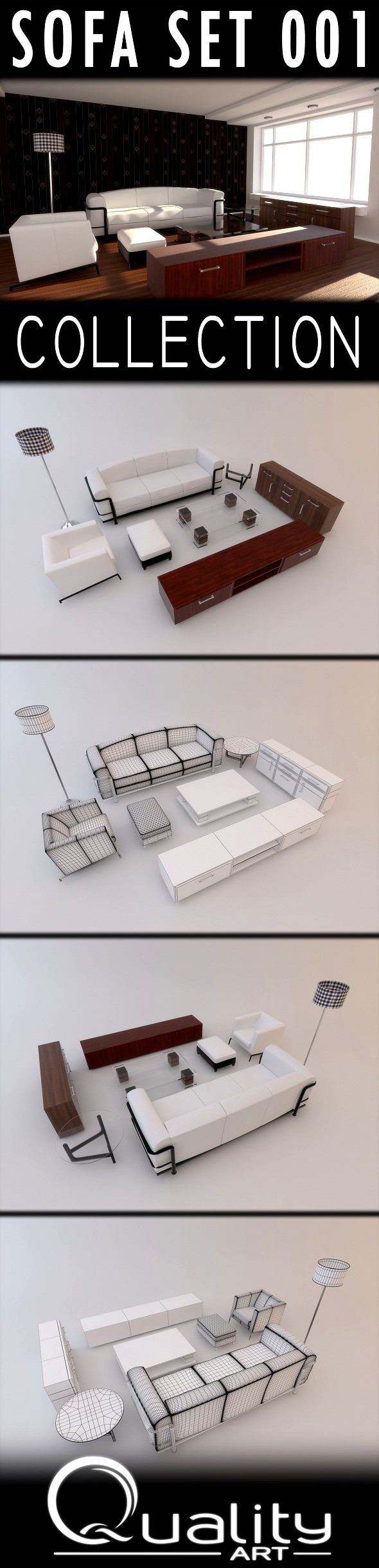 Sofa Set 001