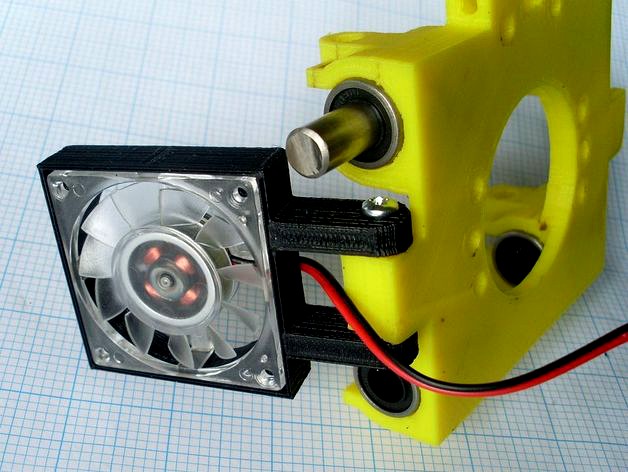 VGA fan mount for x-carriage by Wired1