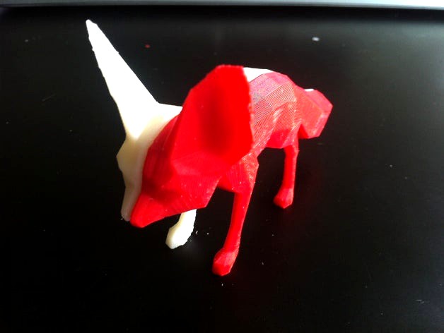 Two-Tone Fennec Fox by alg