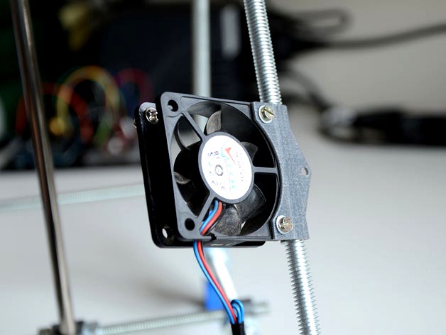 Fan Mount For A 50x50mm Fan by JulioRadesca