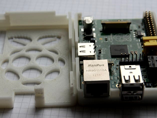 Raspberry Pi case by fest