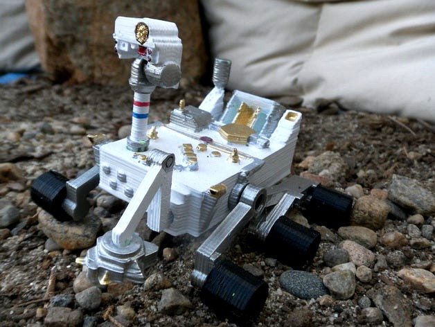 Mars Curiosity Rover by ThePlanetMike