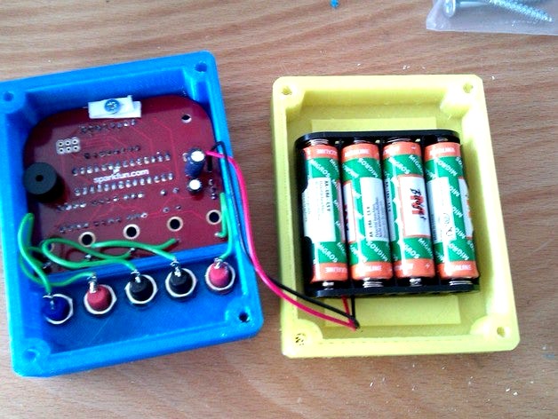 Casing for Sparkfun Multimeter Kit by dalwhinnie