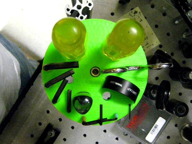 Round Optics Table Tool Caddy by Emanresu