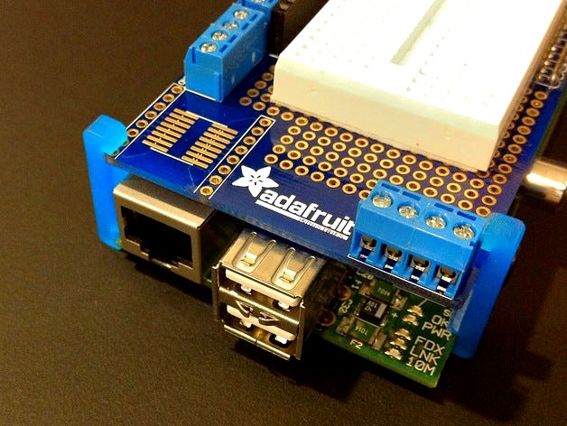 Pi Add-on Clips by joewalnes