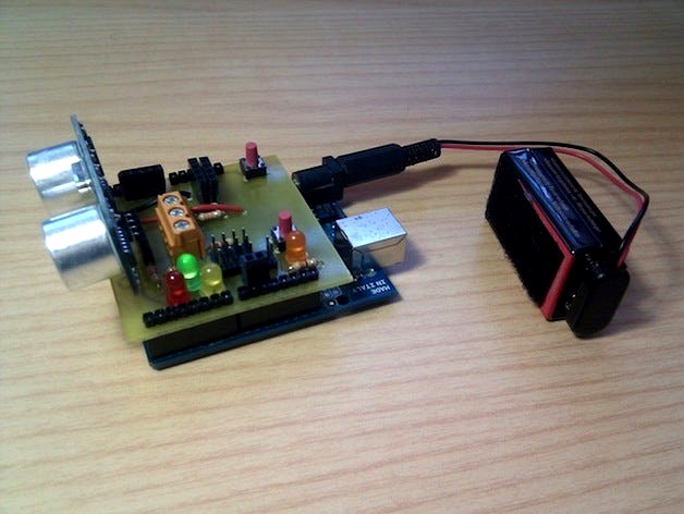 Printshield v1.0 for Arduino printbots [Git repo] by CarlosGS