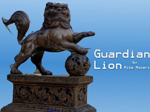 Guardian Lion by Moceri