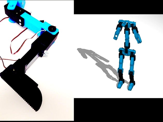 Servo Bracket Robot Kit by DreamRobotics