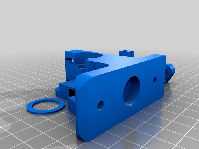 Nema14 with 1.75mm filament - Kuehling-Wades Extruder by PlanoRepRap