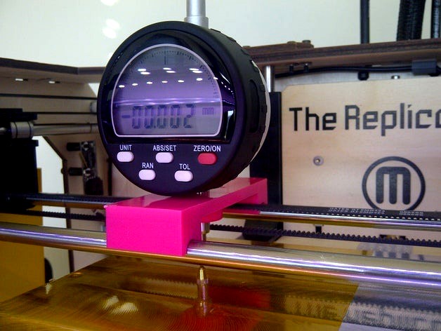 Dial Gauge Holder for Replicator by heathzap