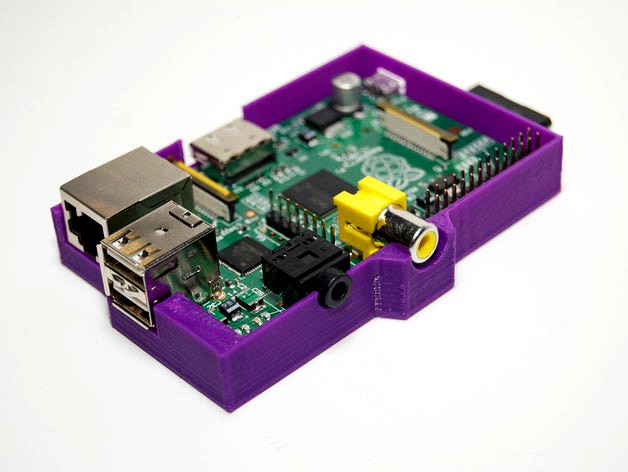 Raspberry Pi Case (RasPi) by redpeppr