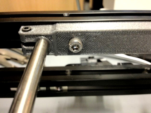 Compact MendelMax Y-Rod Holders by jmil