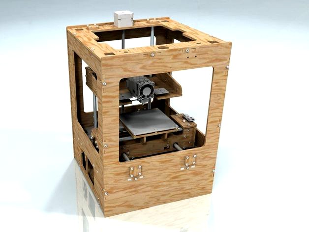 Thing-O-Matic 3D model (STEP) by barspin