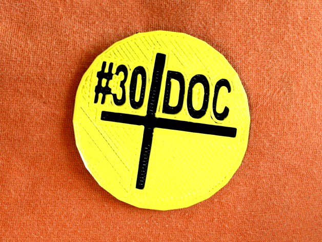 #30DoC Badge @createstuff by RichRap