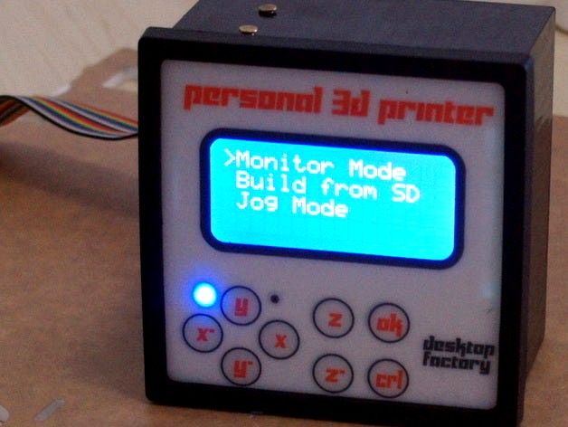 LCD Interface Controller  by mbot3d