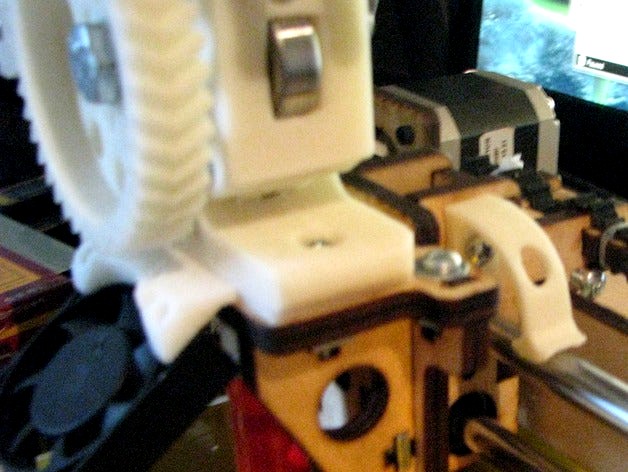 printerbot x axis spring by flint_read