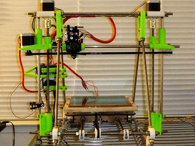 Loches Z Axis Upgrade for MakerGear Prusa Mendel by Lochemage