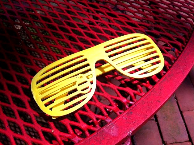 Teardrop Shutter Shades For Print by jpl4