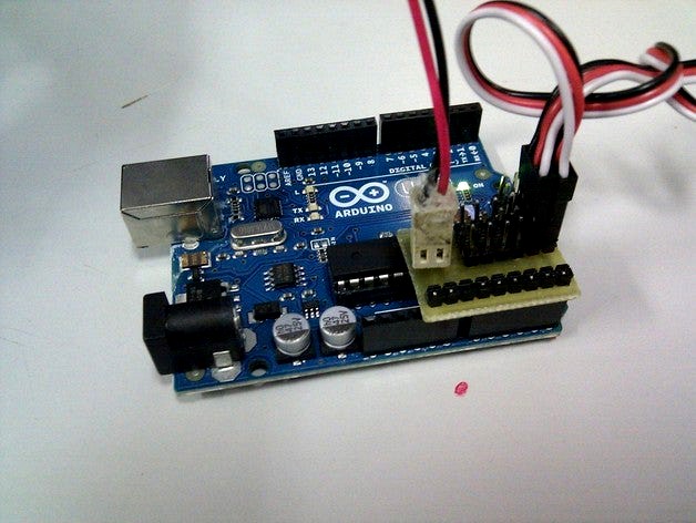 Minimalist Shield for Arduino Printbots by CarlosGS