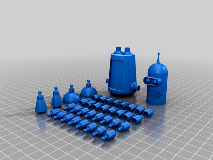 Bender poseable model kit by cerberus333