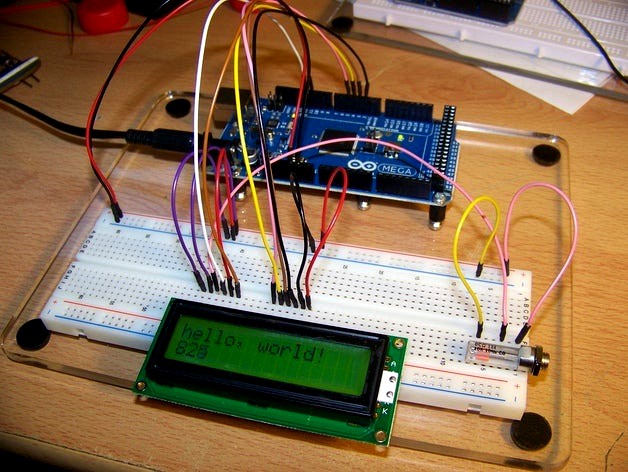 ArduBoard - Arduino and Breadboard on one Board! by LostTime
