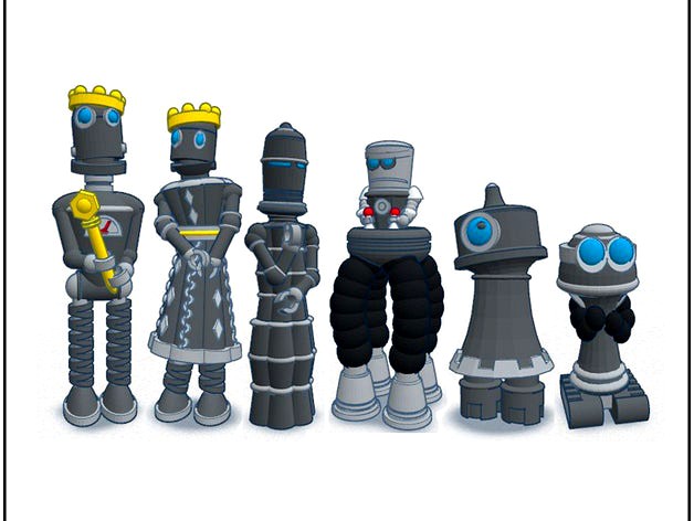Robot Chess - Tinkercad by ianjohnson