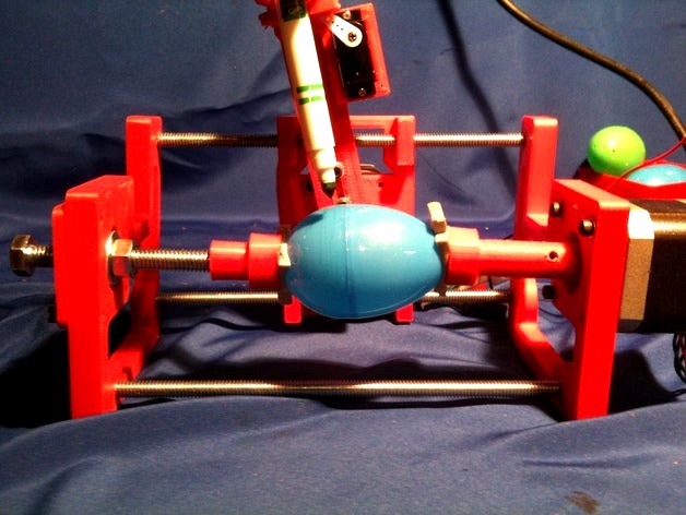semi-completely printable Spherebot by devtty1