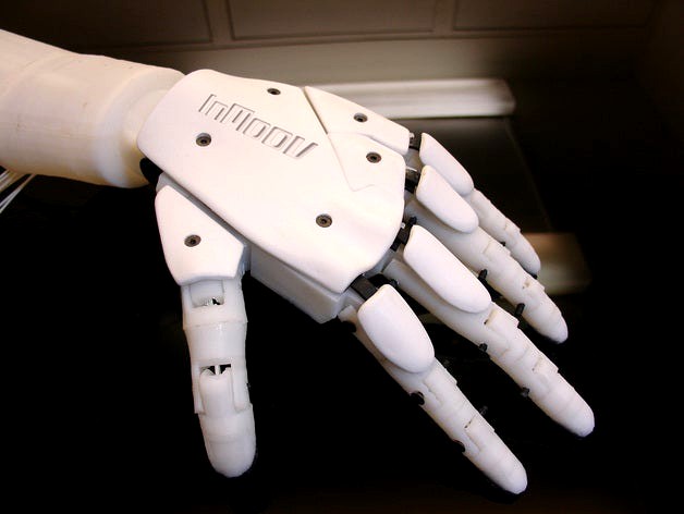 Left Hand robot InMoov by Gael_Langevin