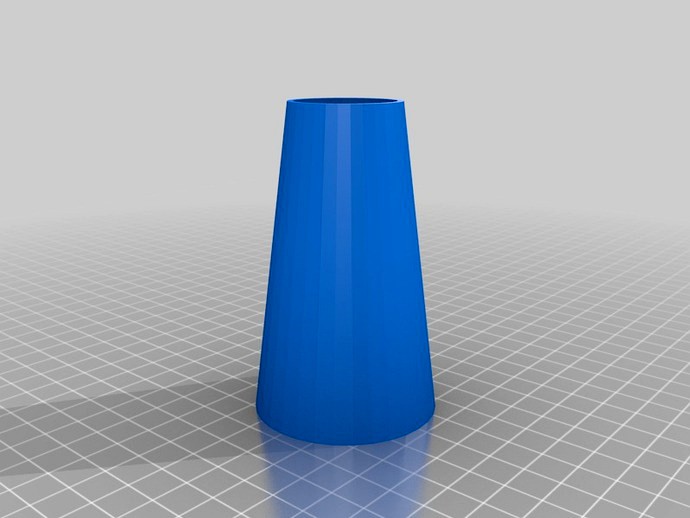 Skimmer Cone Adapter by 3d model