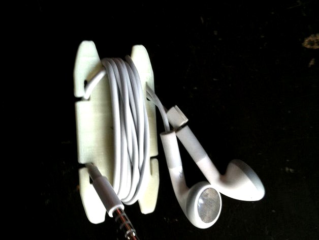 Larger headphone cord organizer by joechung