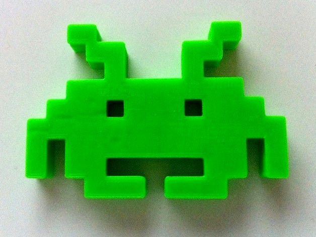 Space Invaders Magnets by Geekdad_3D