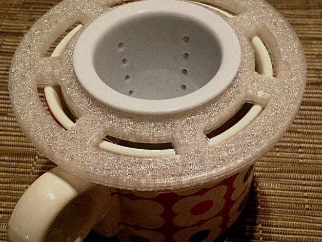 Tea steeper holder for mug by guan