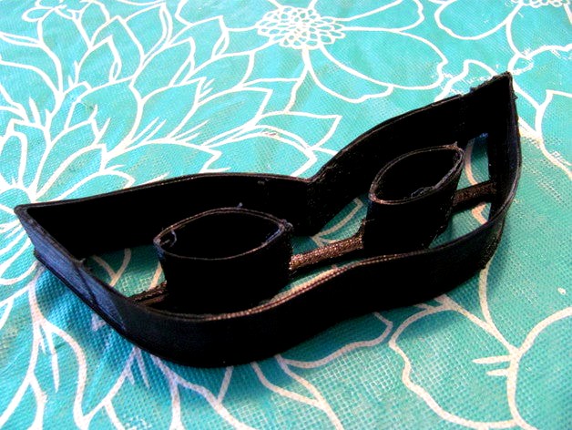 Masquerade Mask Cookie Cutter by wjl