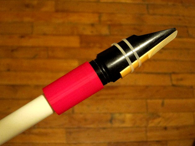 Mouthpiece-to-PVC adapter by ranjit