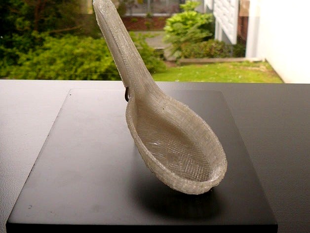 Chinese Soup Spoon by HollowaySmith