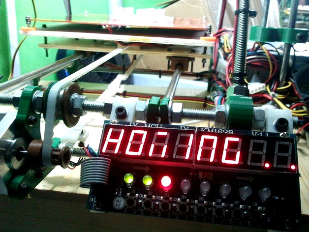 Sprinter interface with TM1638 module by paclema