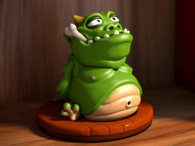 Pet monster Gulpy by andreas