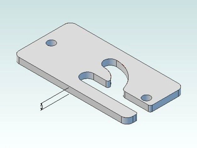 Prusa Mount for Makerbot mk7 Extruder by BenJackson