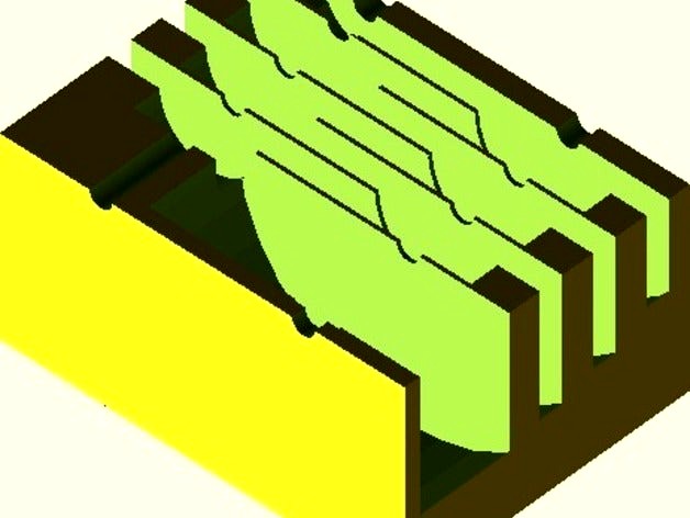 Negative Space Version of Test Jig #4 by syvwlch