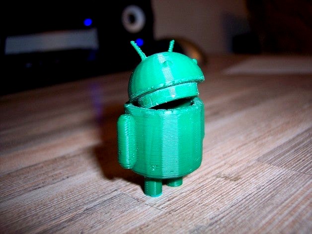 Android with a little secret box by duncan