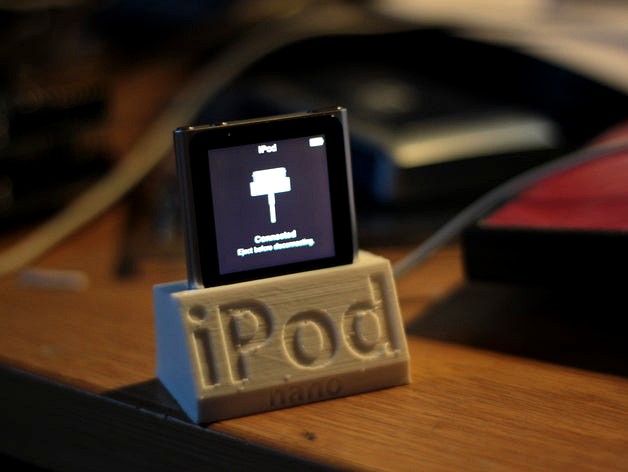 iPod Nano 6th Charging Station by smartroad