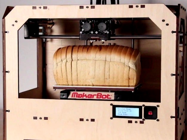 Loaf of bread for dual extrusion by eried