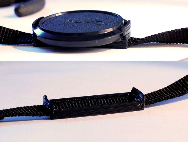 Minimalistic lens cap holder by joo