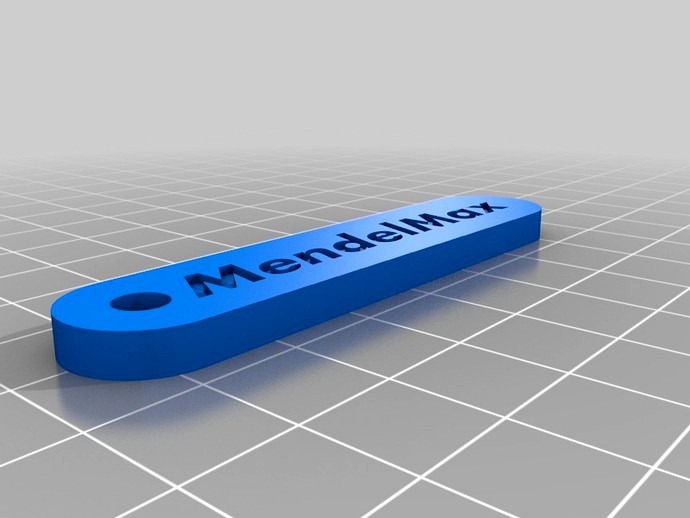 MendelMax Keychain by kludgineer