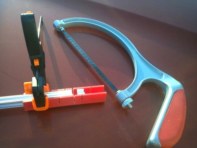 Mitre Box for 10mm for Microrax / Makerbeam by Spacexula